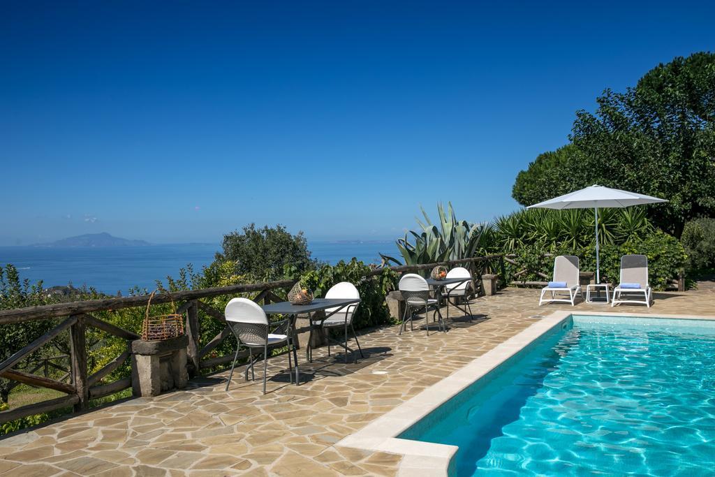 Villa Caprile Massa Lubrense Kültér fotó