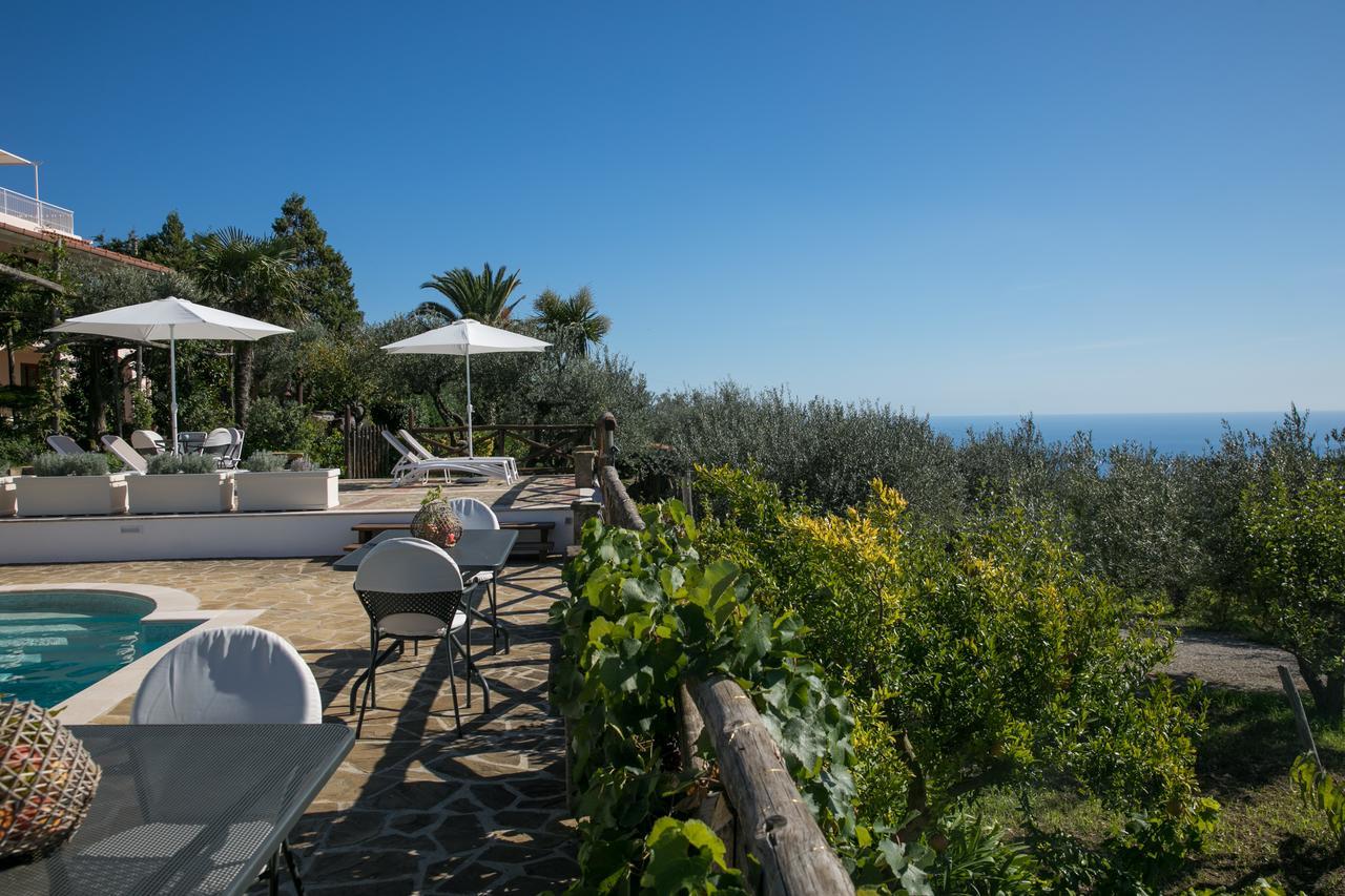 Villa Caprile Massa Lubrense Kültér fotó